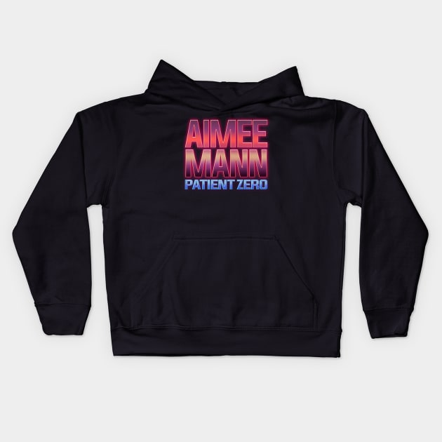 patient zero aimee mann Kids Hoodie by Billybenn